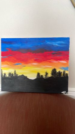 Paint picture,size20x16”.