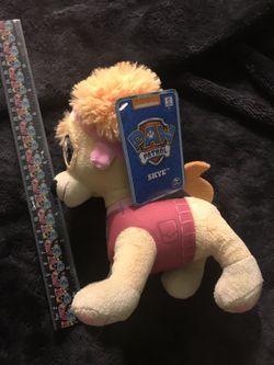 Paw patrol plush