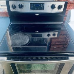 Stainless Steel Whirlpool Range 4 Burner
