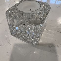 Waterford Lead Crystal Candle Holder