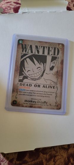 Wanted Poster Luffy and more