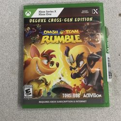 Crash Team Rumble Brand New Open Once 