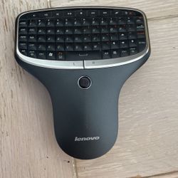 Lenovo N5902 Black Wireless USB Multimedia Remote with Keyboard