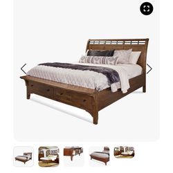 All Wood Queen Bedroom Set