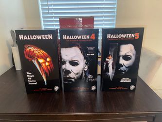 12 inch halloween Michael Myers TRICK OR TREAT Action figures