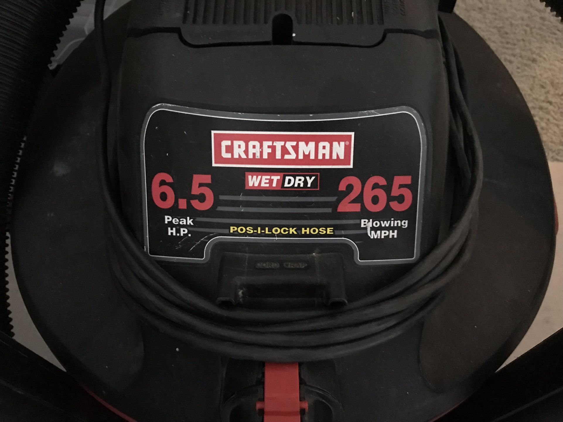 Craftsman 16 Gallon Shop Vac