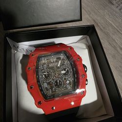 Invicta Activa Fury X red and black watch