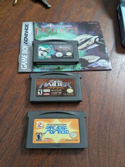 Nintendo Gameboy Advance video games