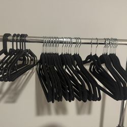 Black Clothes Hangers 