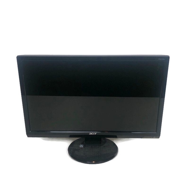 ACER Model P205H 20" Black Flat Panel Desktop LCD Computer Monitor VGA/DVI