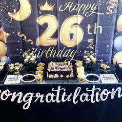 26th Birthday Banner 