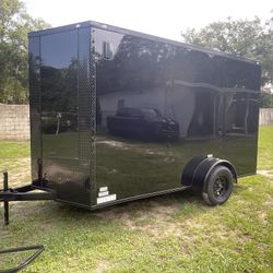 Brand New Cargo Trailer 6 X 12 Three-Year Factory Warranty In Orlando