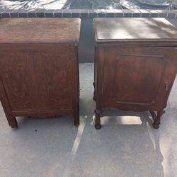 Antique cabinets. "Good Condition" Solid wood