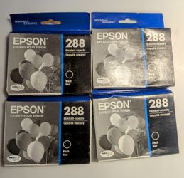 4X Epson 288 Standard Capacity Black DuraBrite Ultra Ink T288120 
You get four cartridges. 