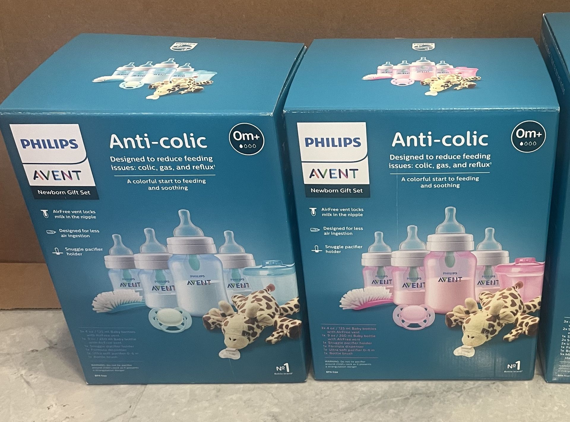 Bottle gift Set Brand New Colic Air free Vent