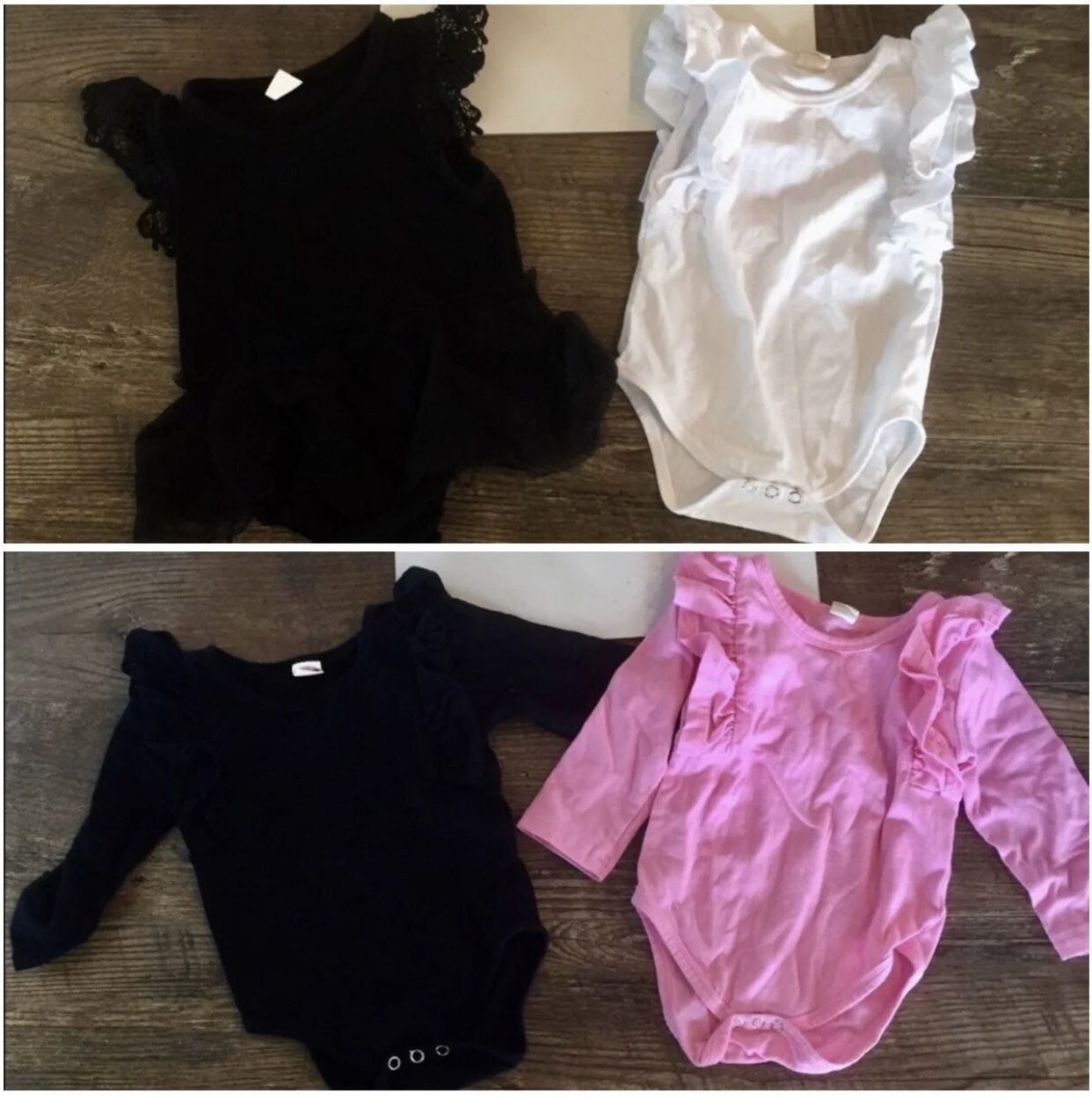 NWOT 3-6 m Boutique Bodysuit / Onesie Bundle