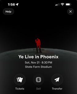 Kanye west tickets. Ye live in Phoenix