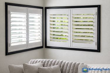 Plantation Shutters, Moisture Resistant Polyvinyl, Kitchens and Baths | 909-681-7003