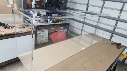 New acrylic fishtank 135gal