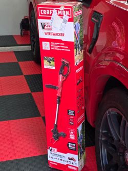 Brand New CRAFTSMAN V20 20-volt max 10-in Straight Shaft Battery String Trimmer Edger Conversion Capable 2 Ah (Battery Include...