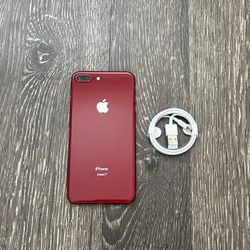 iPhone 8 Plus Red 256gb UNLOCKED FOR ANY CARRIER!