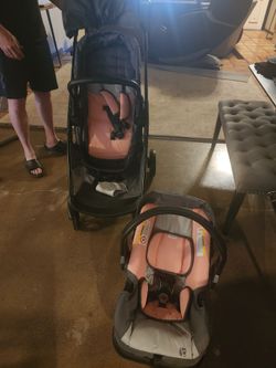 Car seat and stroller combo.. pack and play high chair swing