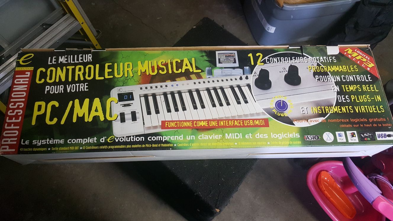 Evolution keyboard controller