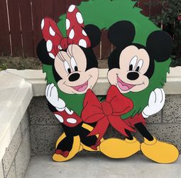 Mickey Mouse Christmas Yard Displays