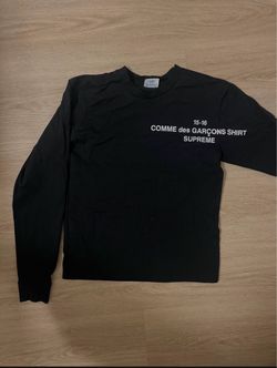 supreme cdg longsleeve