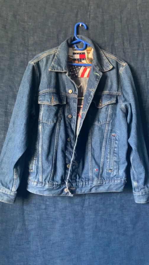 Tommy Denim Jeans Jacket!!Y2k