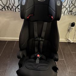 black car seat