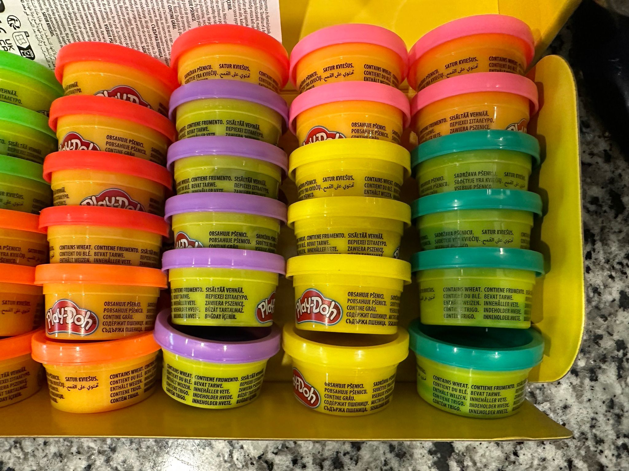 Play-Doh Modeling Compound 42 – Count , Set New  Assorted Colors