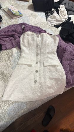 White Sparkly Dress
