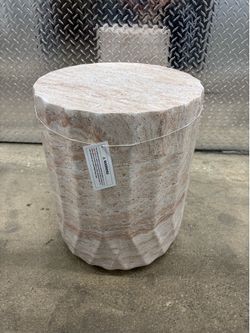 Lightweight Concrete Side Table
