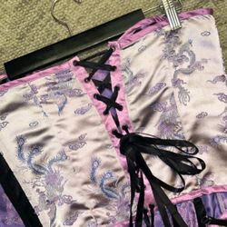 Purple Chinese Corset 