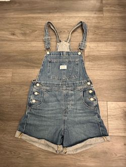 Levi’s Vintage Jean Short Overalls - Women’s Denim Blue