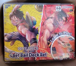 One piece set sail deck