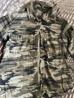 Sanctuary Boyfriend Shirt Camo