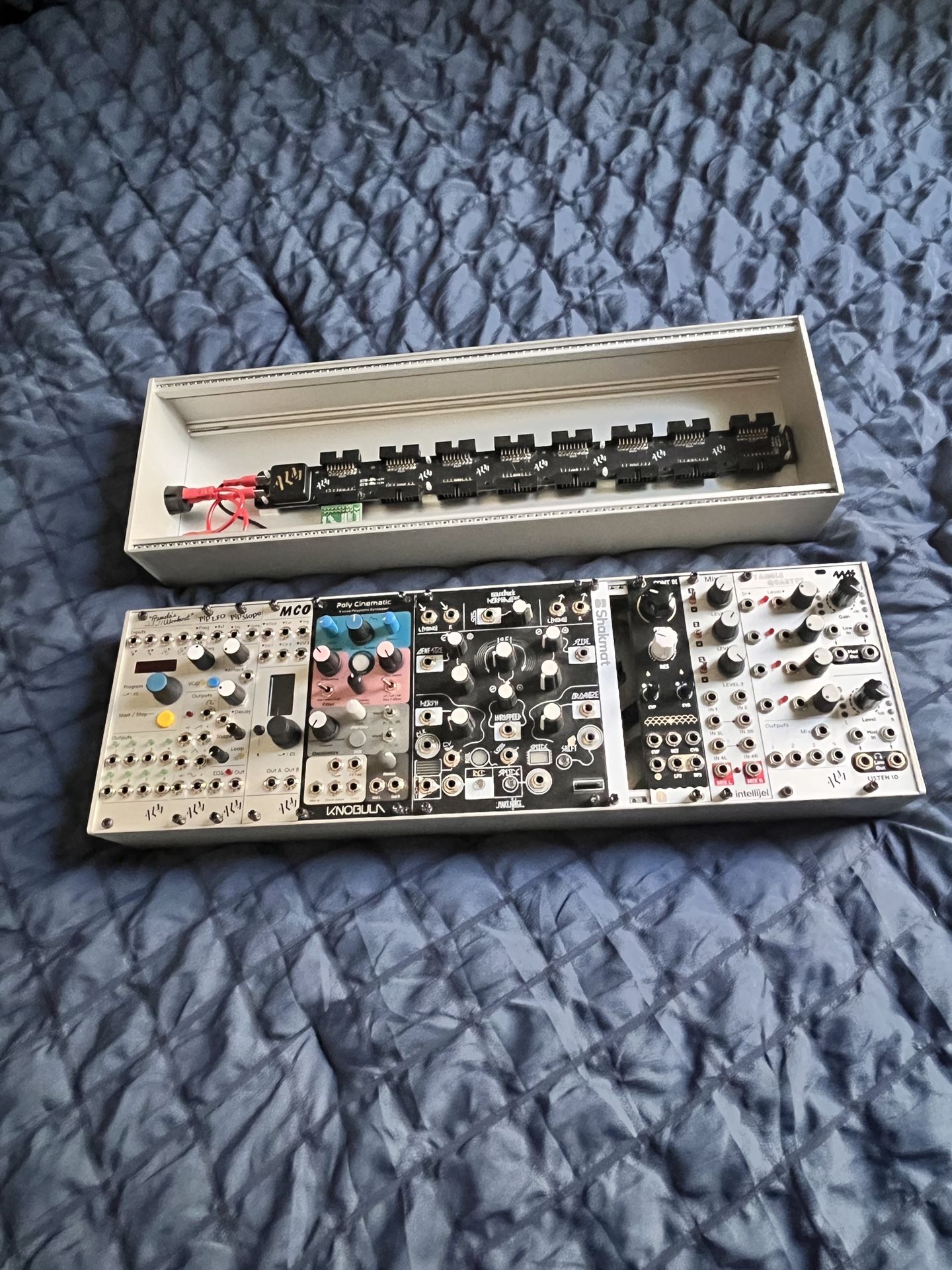 (2) Eurorack ALM Busy Circuits Cases