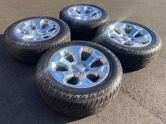 Factory 20” Chrome wheels & tires ~ Chevy ~ gmc ~ dodge 6 lug