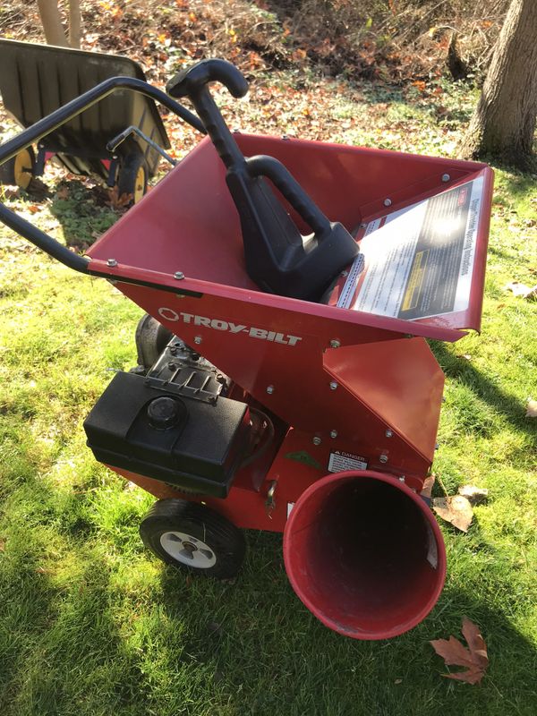 TroyBilt chipper shredder 10 horsepower for Sale in Kent, WA OfferUp
