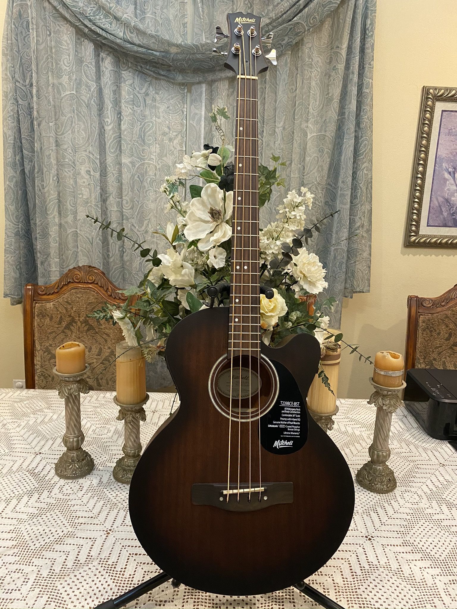 Mitchell Electric Acoustic Bass (Bajoloche )