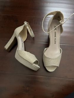 Gold Platform Heels
