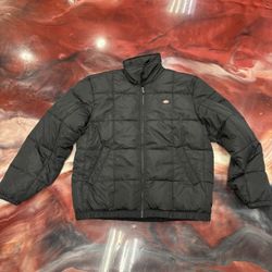 Dickies black puffer jacket 