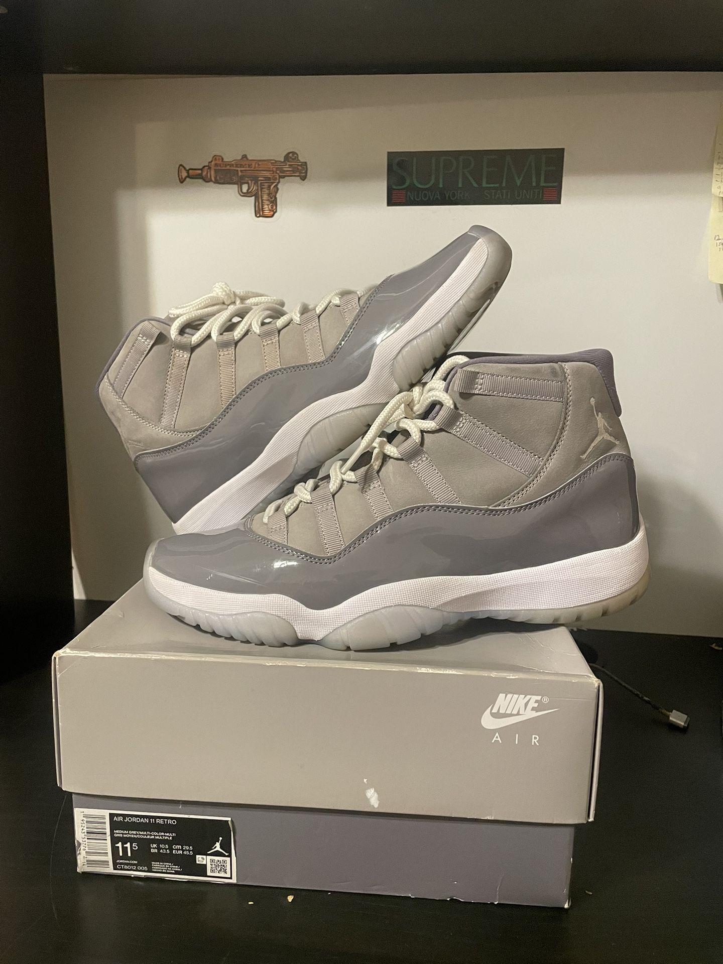 Jordan 11 Cool Grey 