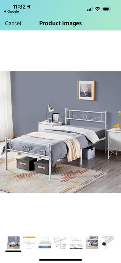 Twin Metal Bed Frame 