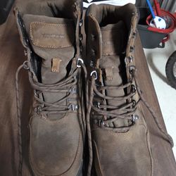 Wolverine Steel Toe Boots Size 11.5EW