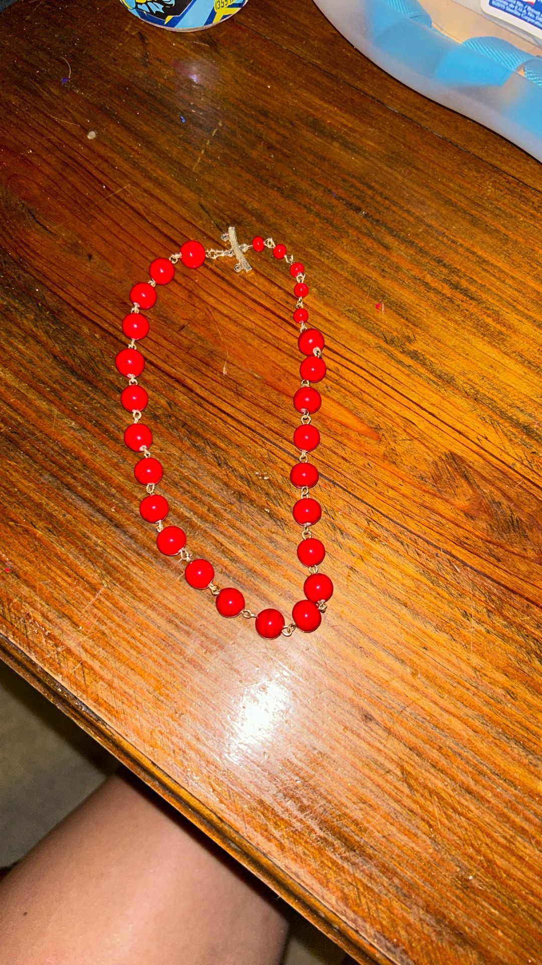 Vintage choker beat it necklace