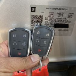 Key/ Camry Key / Cadillac Smart Key/ Cadillac Push Start Key