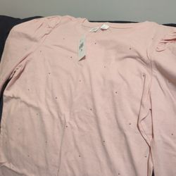 Gap kids light pink shirt